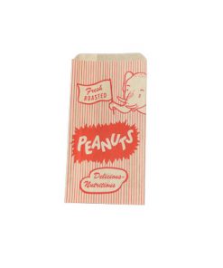 Stock retro print peanut bag