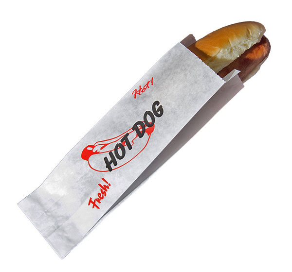 100 Each Foil Hot Dog Wrapper & Paper Pickle Bag Combo Retro 2 Oz Popcorn Bag 