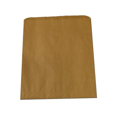 Sani-Liner Trash Bag, 7 gal., Paper, Flat Pack, Brown, PK 250 - SLWS1717