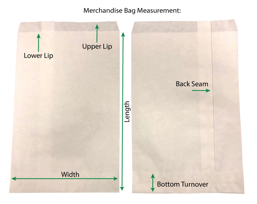 Merchandise Bag Measurements