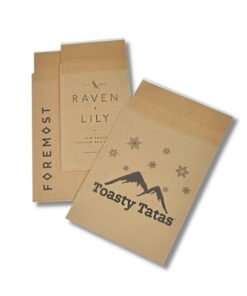 Image of Eco-Natural paper shipping bags.