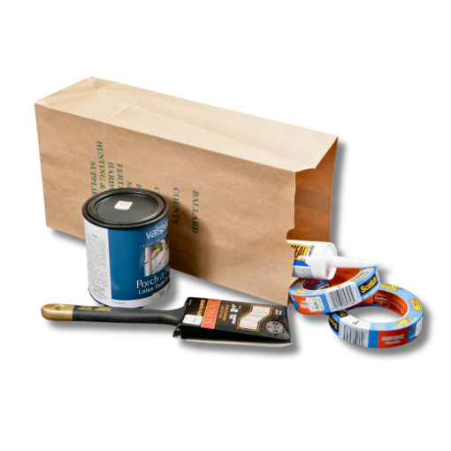 Image of paper hardware bags.