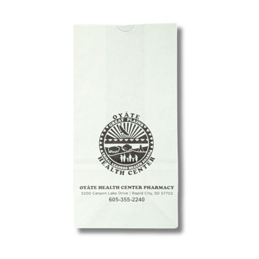 Image of paper pharmacy rx bags.