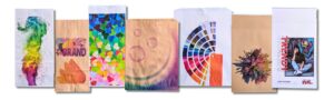 Image of digital printed paper bags.