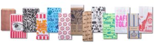 Image of flexo printed paper bags.
