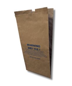 Image of paper dry ice bags.